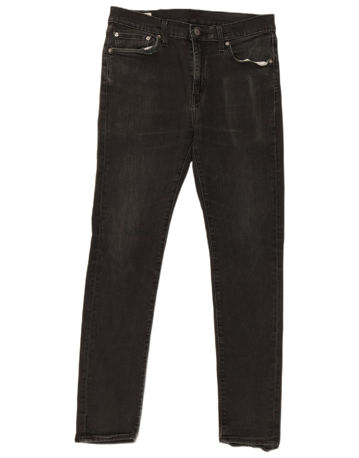 Levi's Jean Slim Homme W32 L32 Noir Coton