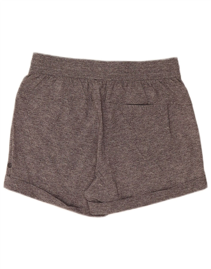 Lululemon Short de sport pour femme US 8 Gris moyen moucheté