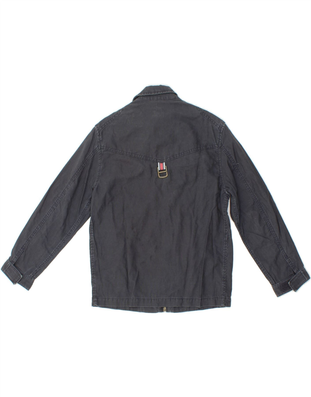 CALVIN KLEIN JEANS Girls Utility Jacket 9-10 Years Grey Cotton Vintage Calvin Klein Jeans and Second-Hand Calvin Klein Jeans from Messina Hembry 