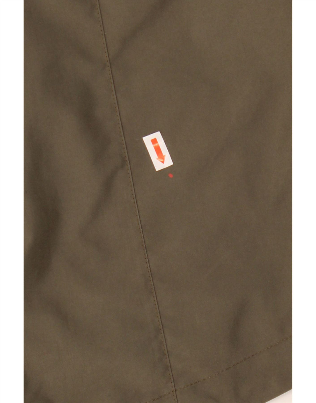 Jack Wolfskin Veste de pluie à capuche pour femme UK 14/16 Large Kaki Polyester