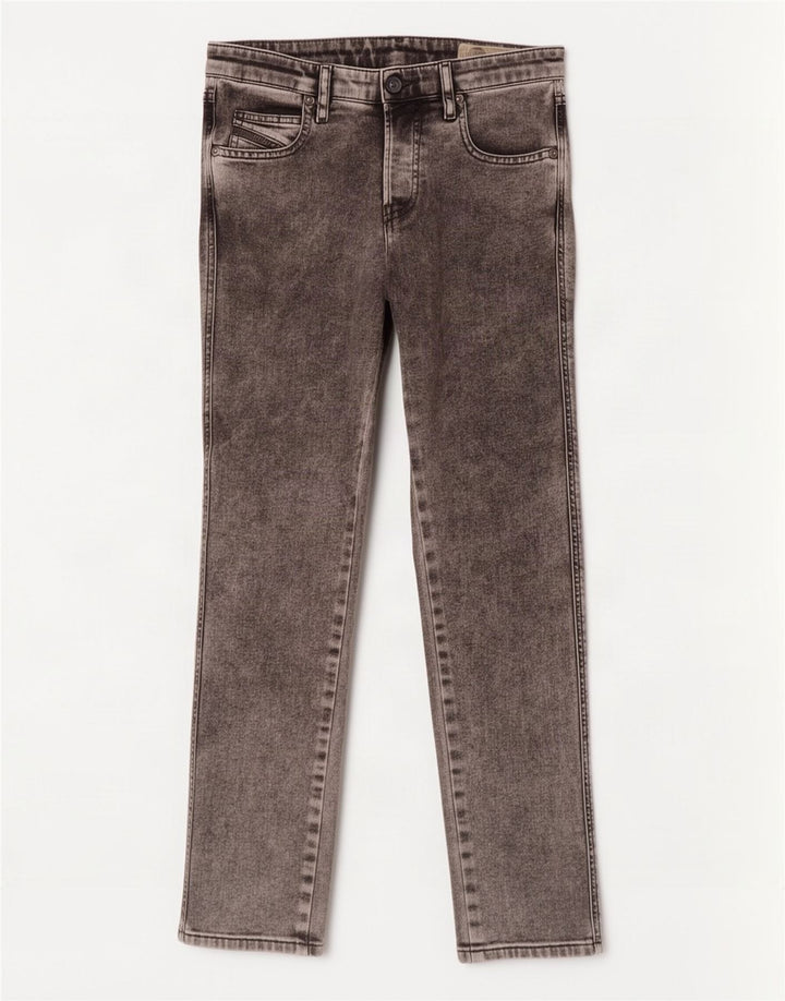 Jean Slim Femme Diesel W27 L26 Gris Coton