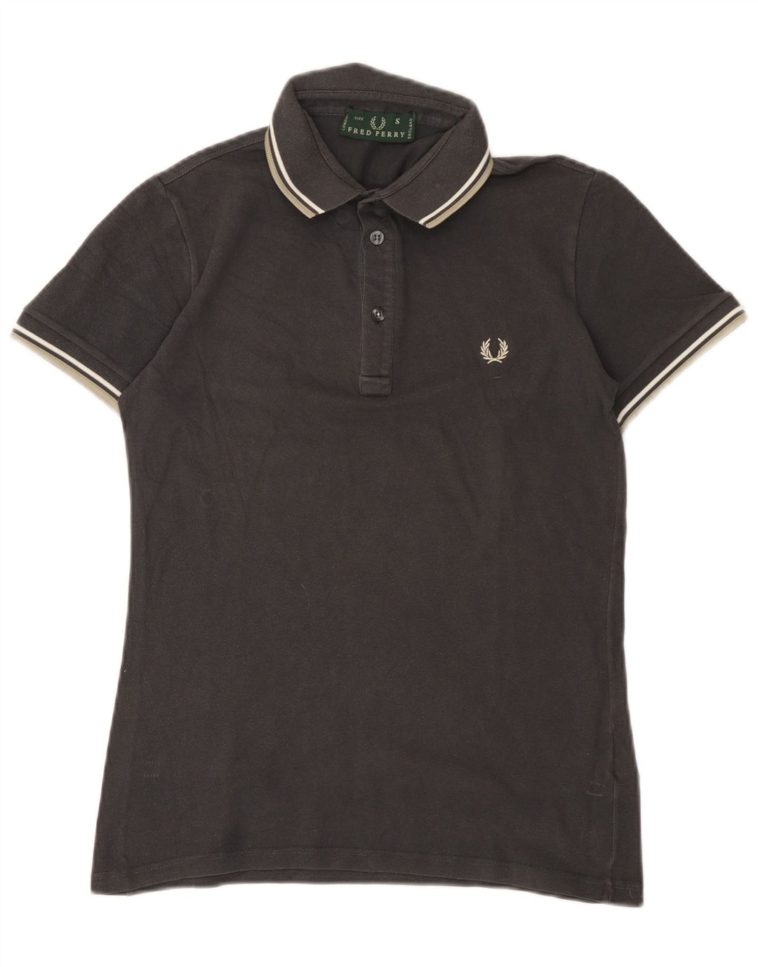 Fred Perry Polo Homme Petit Gris Coton