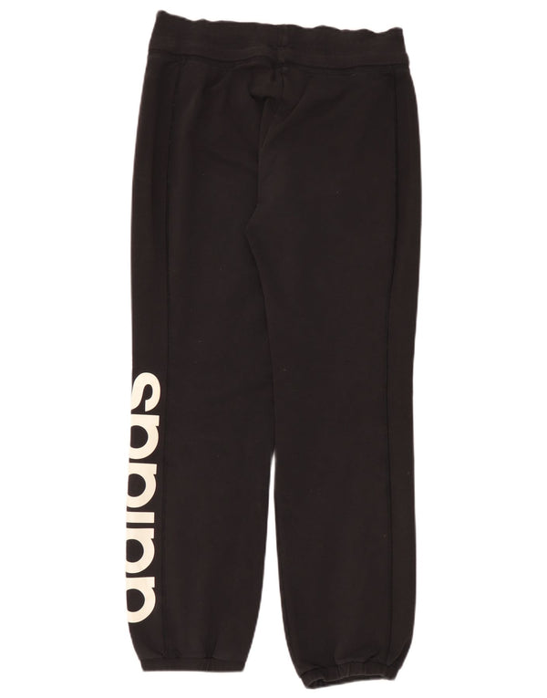 Adidas Pantalon de survêtement graphique pour femme Joggers UK 12/14 Noir moyen