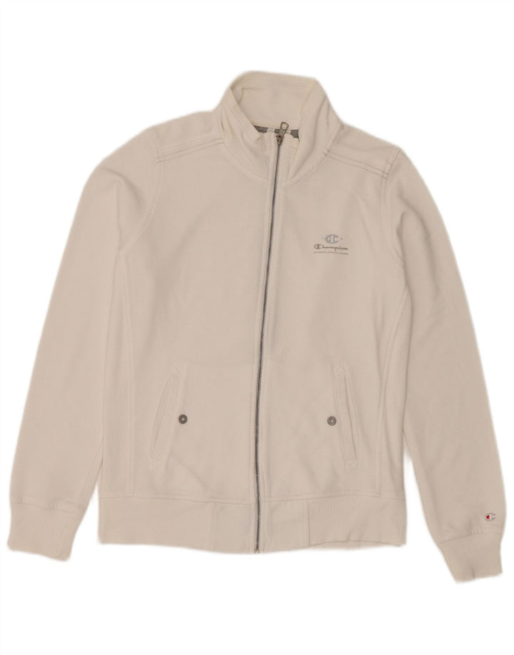 Champion Veste de survêtement Heritage Classics pour femme UK 14 Medium Blanc