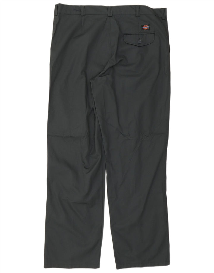 Dickies Pantalon Chino Droit Homme W40 L30 Vert Polyester
