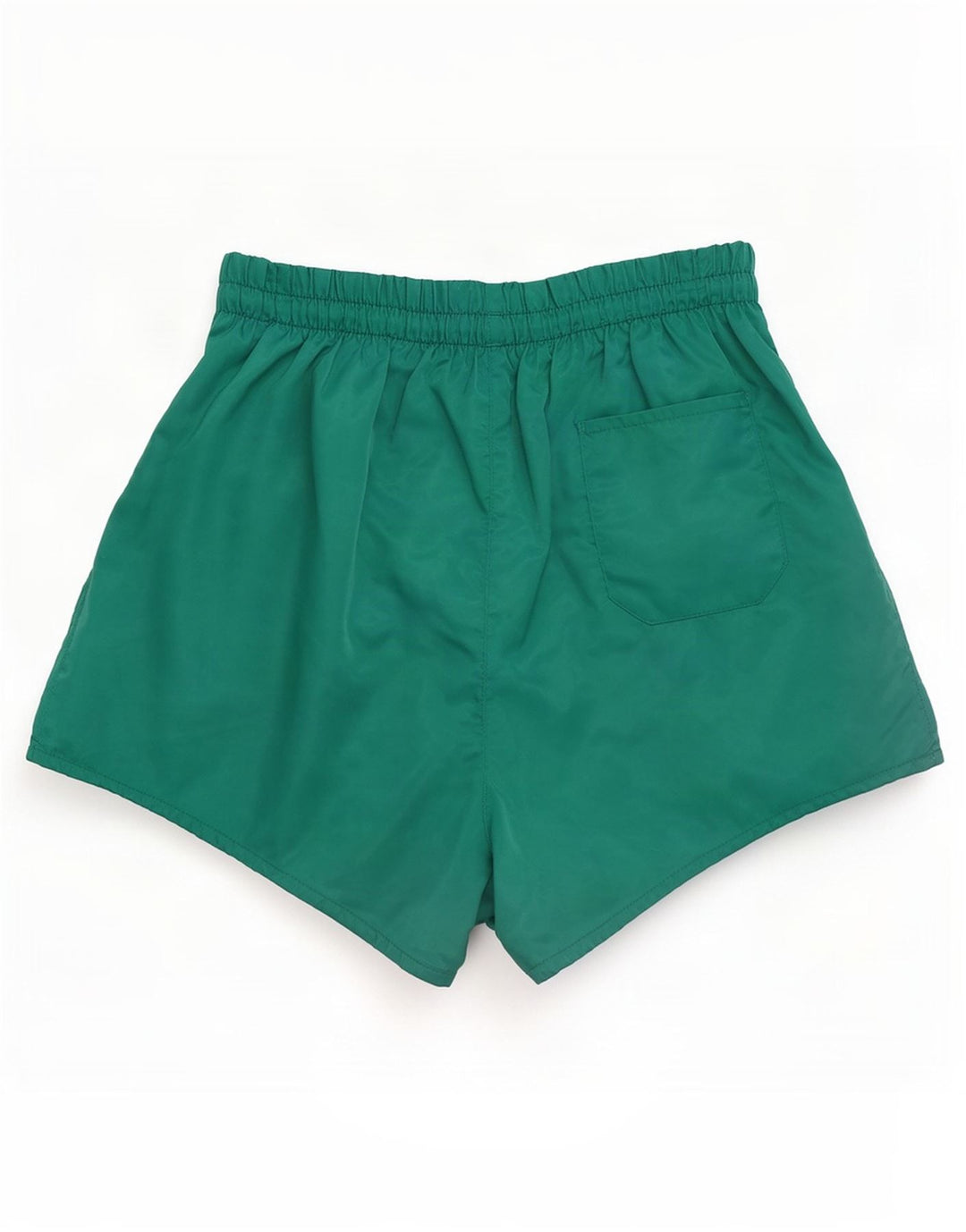 Reebok Short de Sport Homme Vert Moyen Nylon