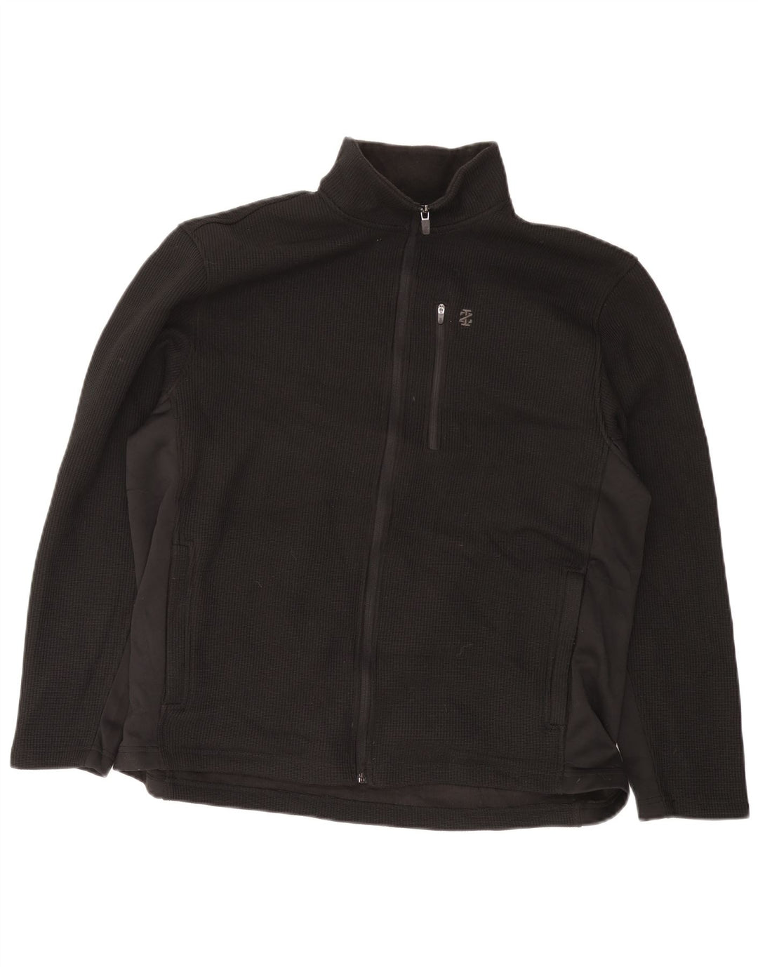 IZOD Veste de Survêtement Homme Grand Noir Polyester