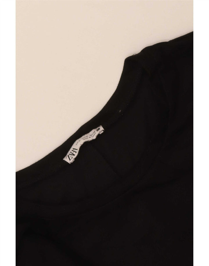 Zara Robe droite pour femme UK 44 Noir moyen