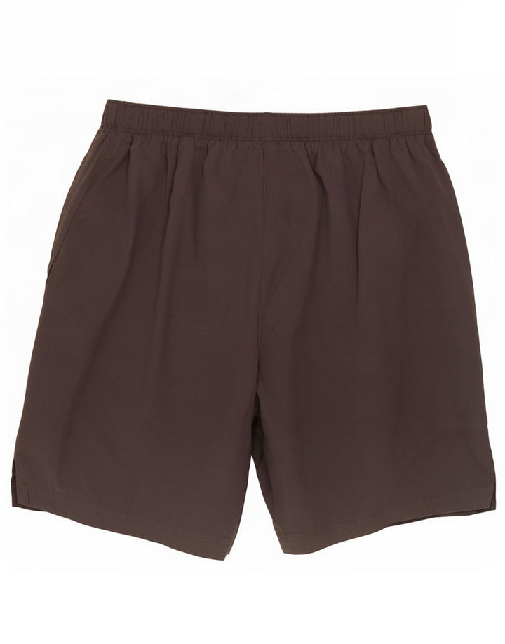 Asics Short de Sport Homme Gris Moyen Polyester