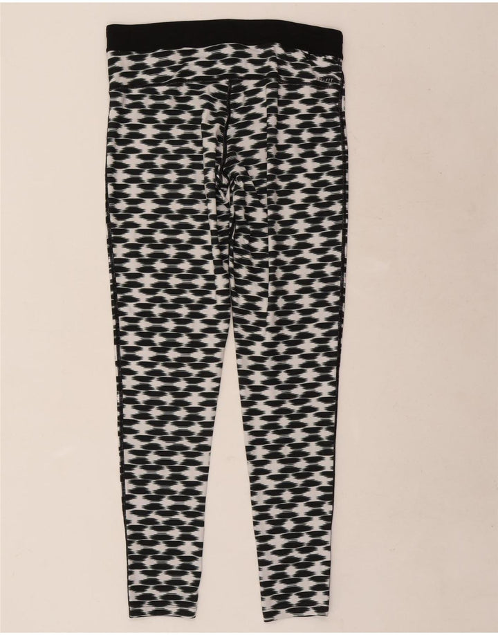 Nike Legging Dri Fit pour femme en polyester géométrique noir Taille L