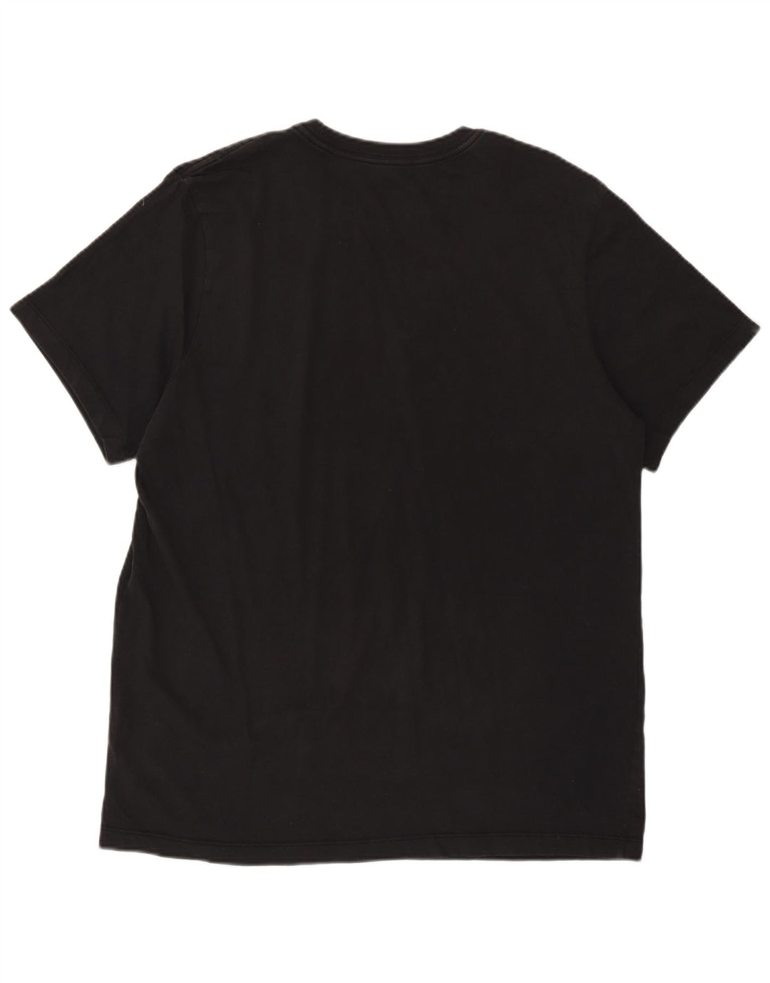 Nike T-shirt graphique pour homme en coton noir Taille L