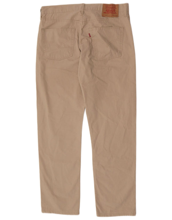 Levi's Pantalon 551 Straight Casual Homme Beige Coton W36 L28