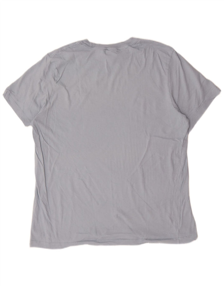 Nike T-Shirt Homme Top XL Bleu Coton