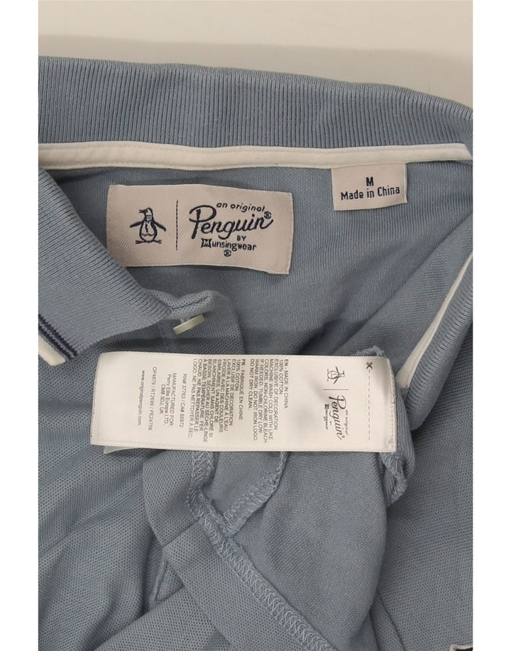 PENGUIN Polo Homme Bleu Moyen Coton
