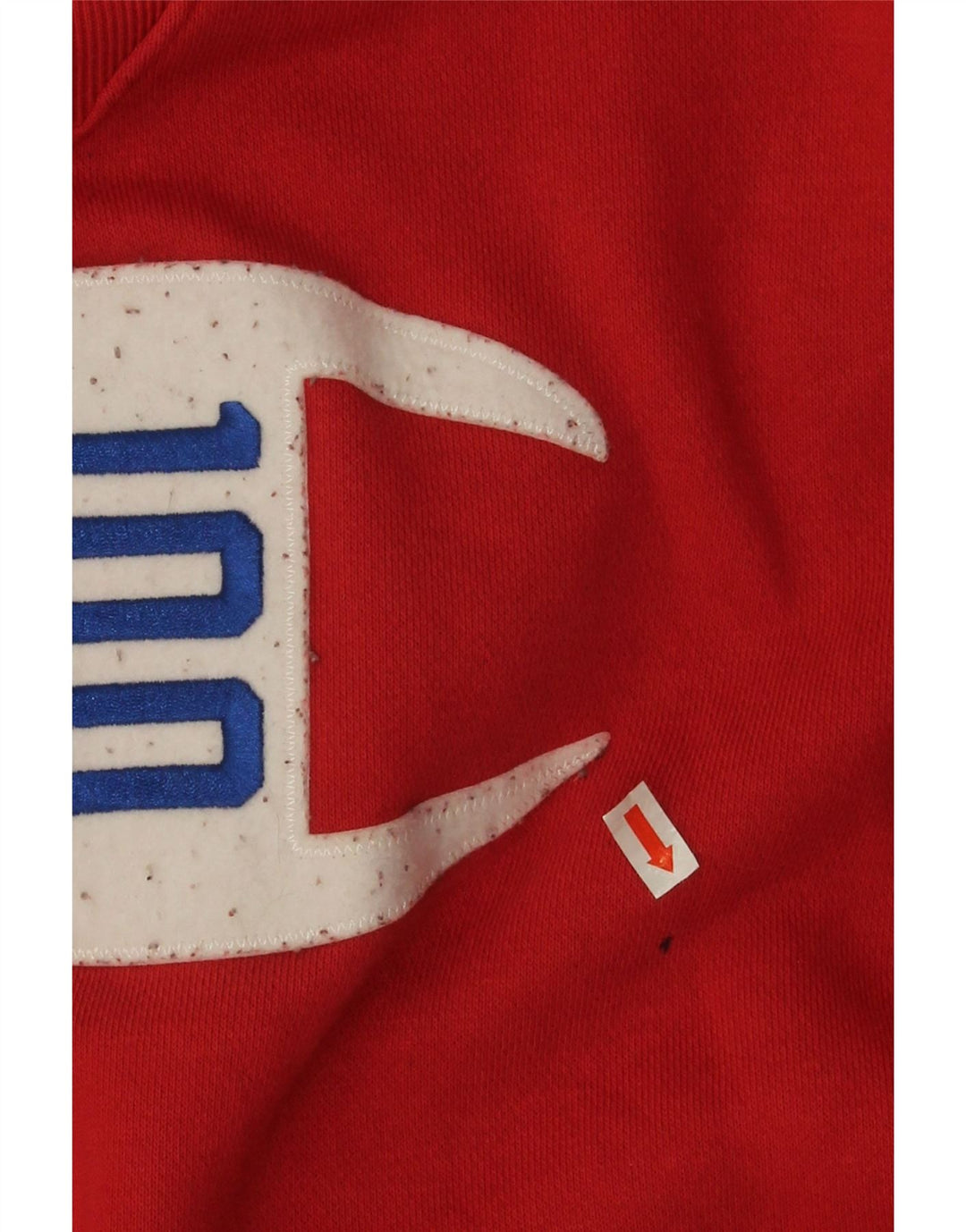 Champion Sweat-shirt graphique pour homme en coton rouge Taille L