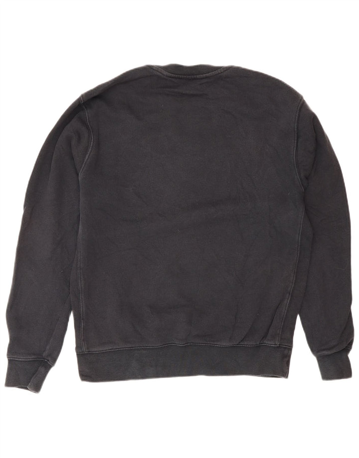 Nike Sweat-shirt surdimensionné pour femme UK 10 Petit coton noir