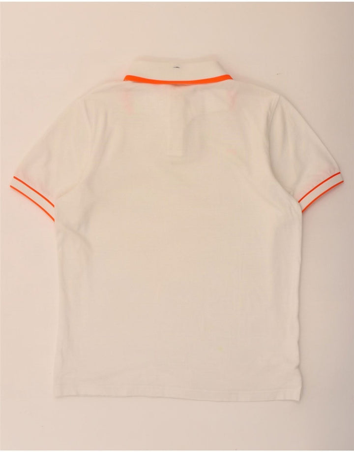 Sun68 Polo Homme Coton Blanc Moyen