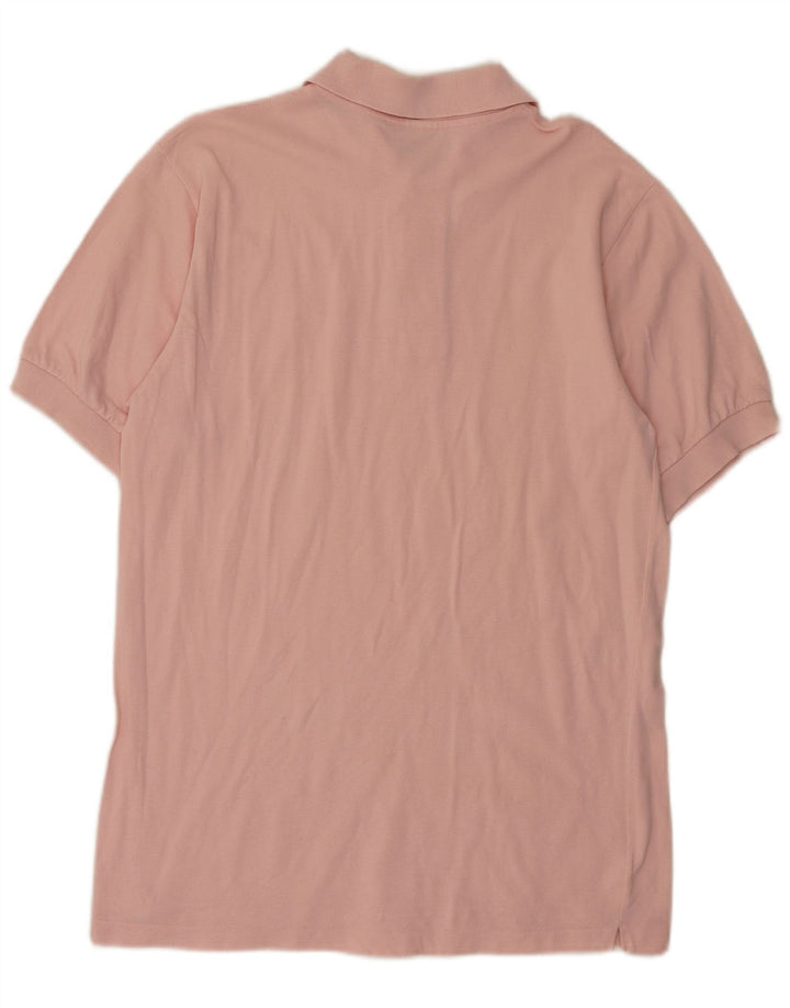 Diadora Polo Homme Rose Moyen Coton