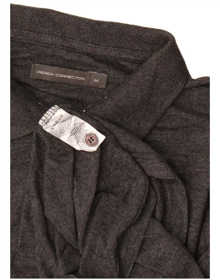 French Connection Polo Homme Gris Moyen Coton