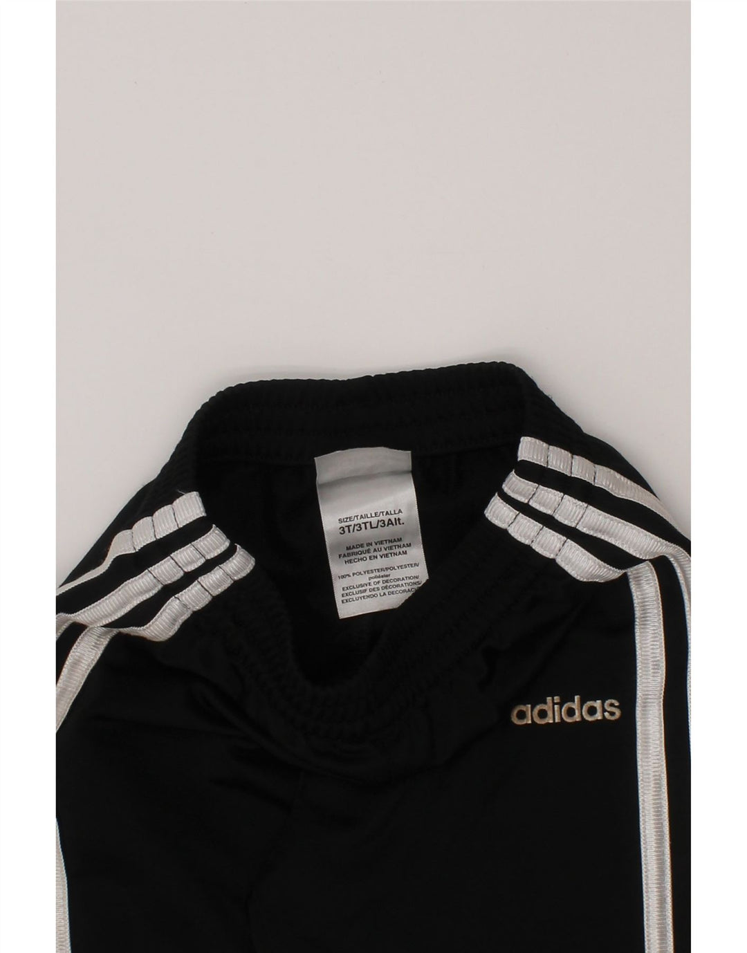 Adidas Pantalon de survêtement garçon 2-3 ans Noir Polyester