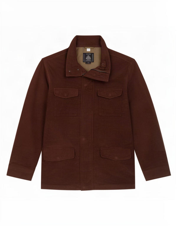 Marks & Spencer Veste utilitaire pour homme UK 38 Coton marron moyen