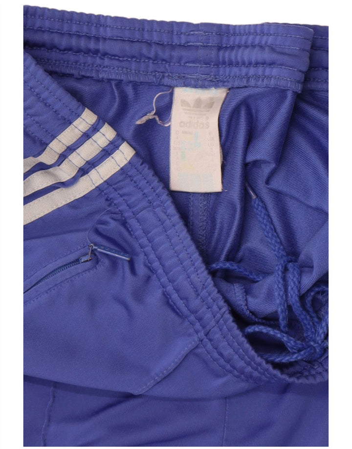 Adidas Pantalon de survêtement pour homme UK 36/38 Petit Bleu Polyester