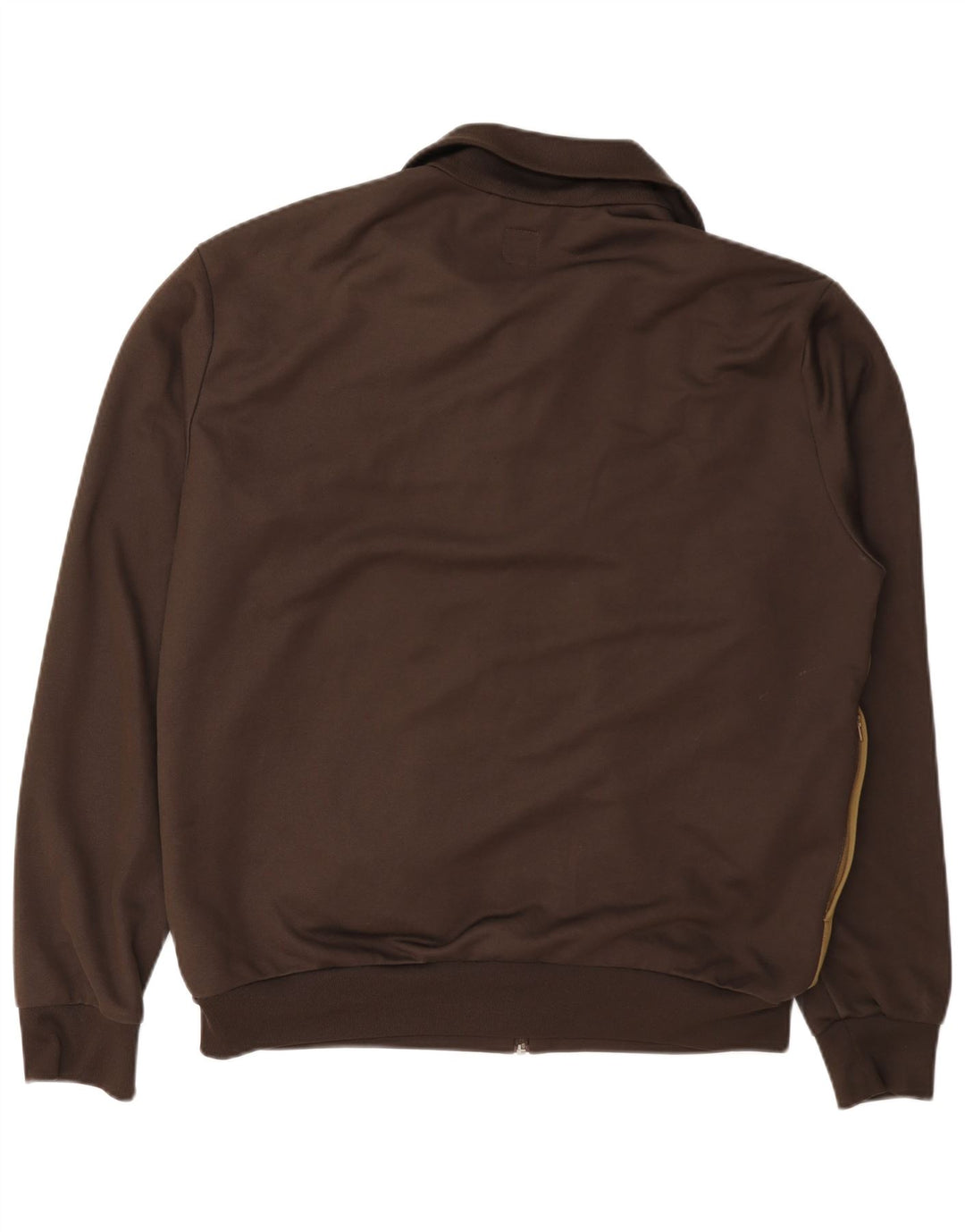 Adidas Veste de survêtement pour homme en coton color block Large Marron