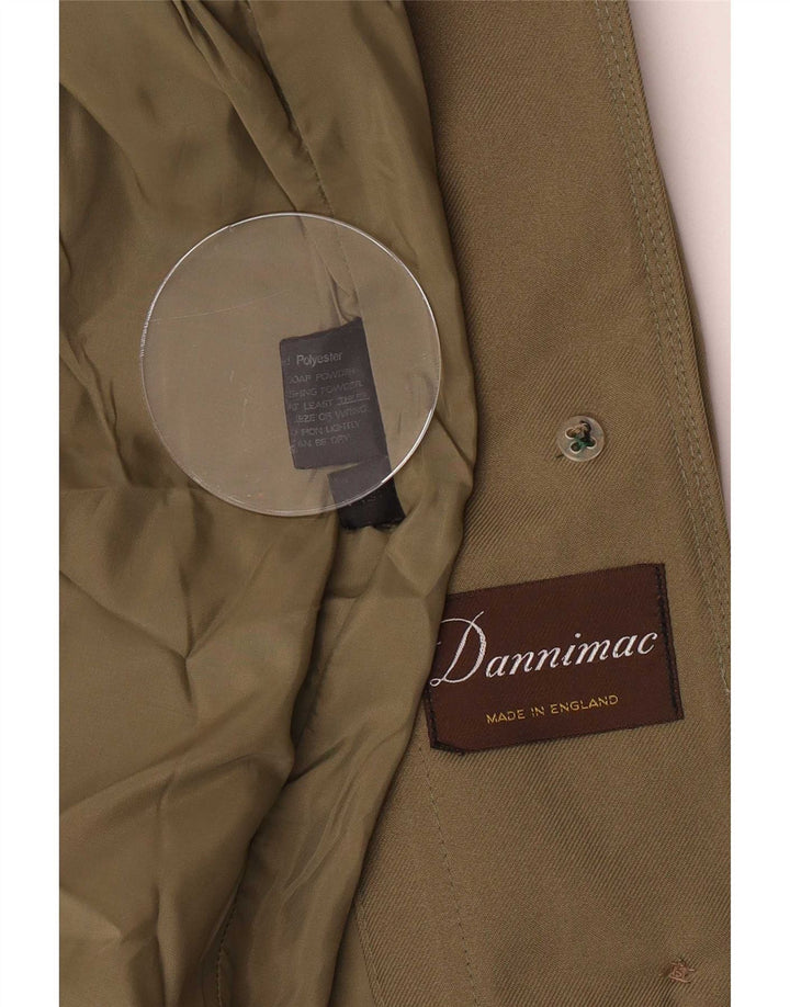 Dannimac Pardessus pour femme UK 44 Polyester kaki moyen