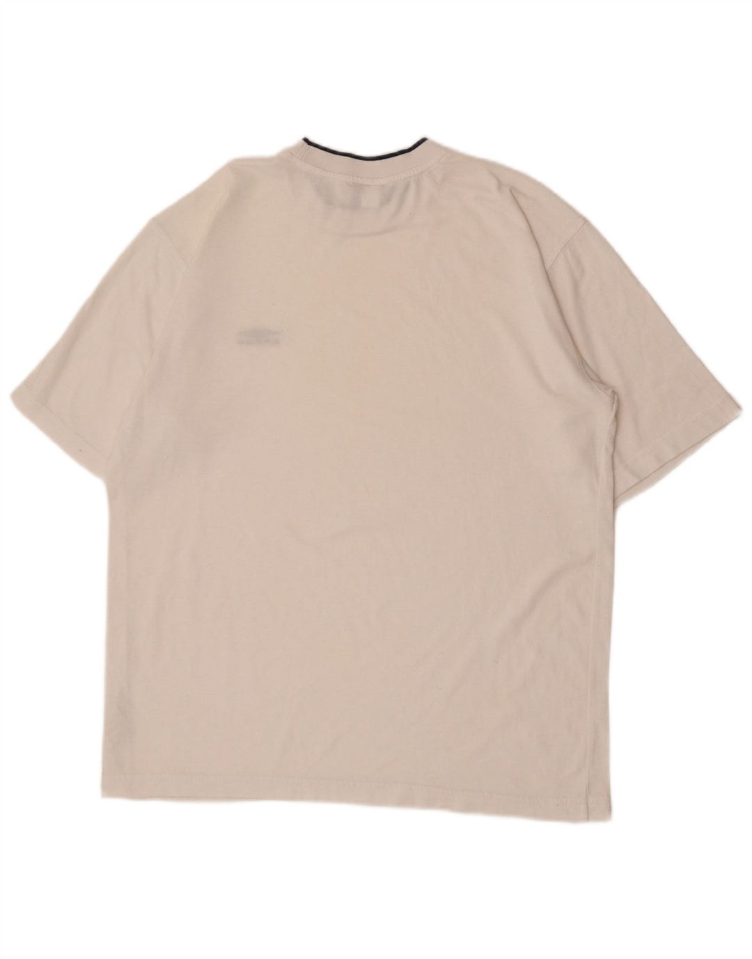 Umbro T-Shirt Graphique Homme Large Blanc Cassé Polyester