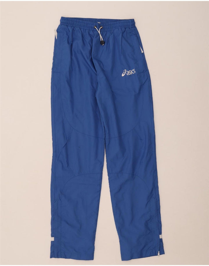 Asics Pantalon De Survêtement Homme Bleu Moyen Polyester Colorblock