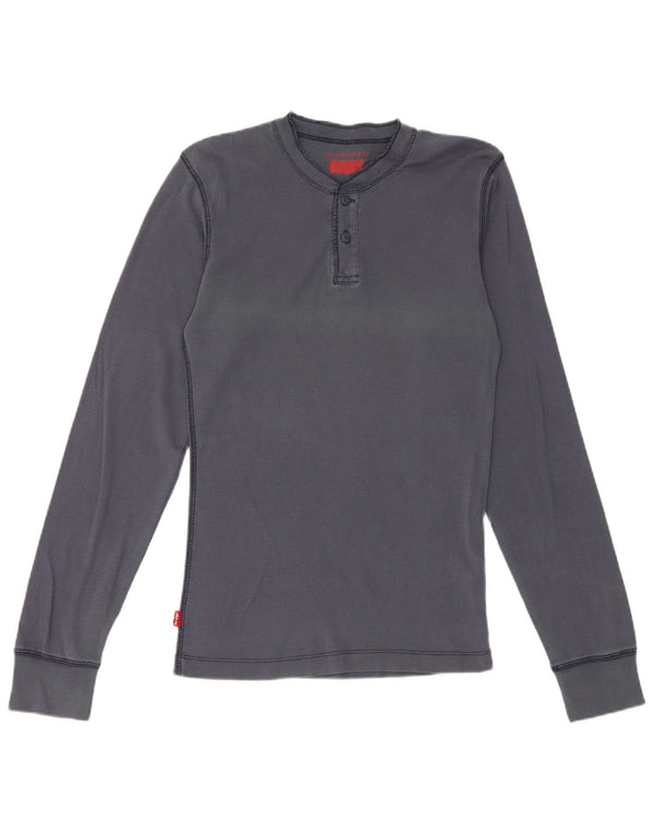 Levi's Top Manches Longues Homme Bleu Marine Moyen Coton