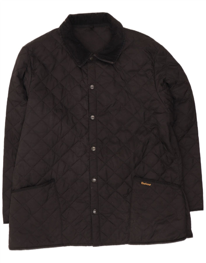 Barbour Veste matelassée pour hommes UK 44 2XL Noir Polyamide