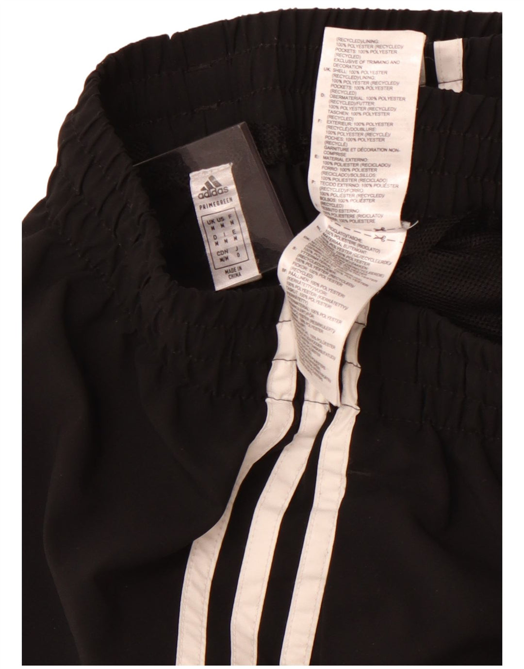 ADIDAS Short de sport homme noir moyen polyester