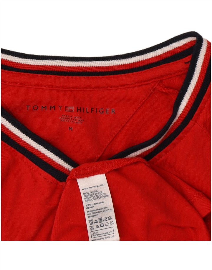 Tommy Hilfiger T-Shirt Homme Rouge Moyen Coton