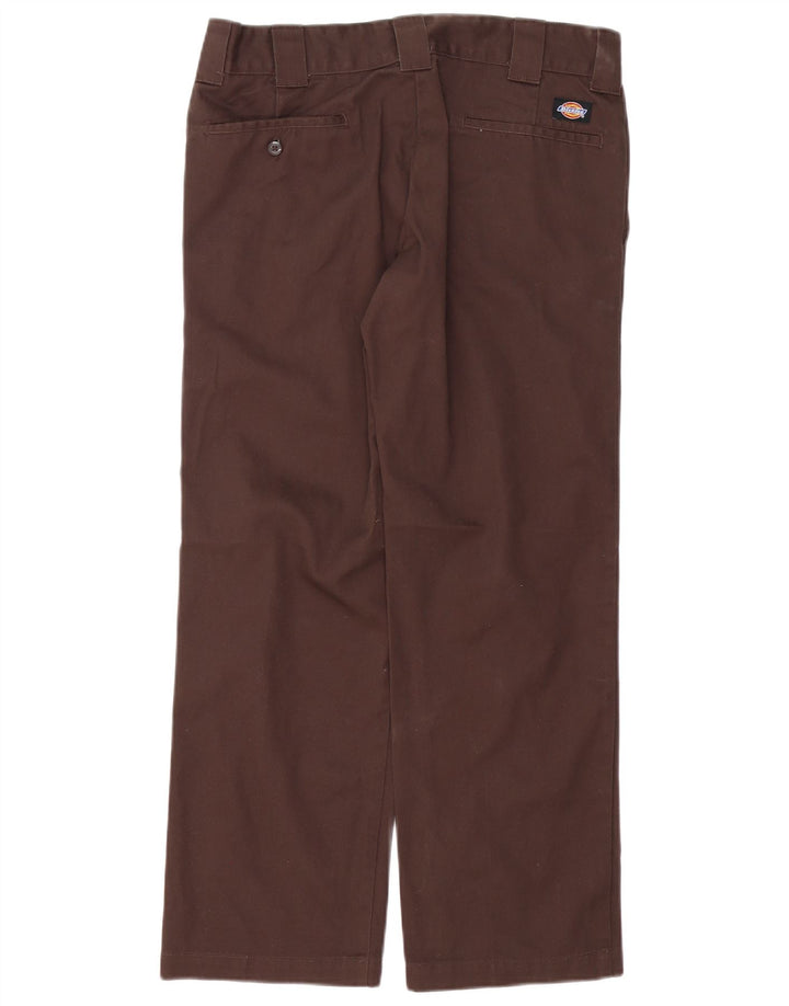 DICKIES Pantalon Chino Droit Homme W32 L30 Marron Polyester