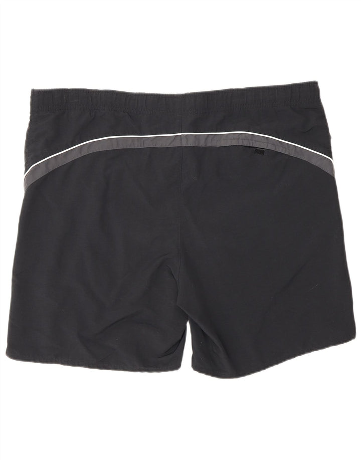 Fila Short de Bain Homme Large Noir Colorblock Nylon