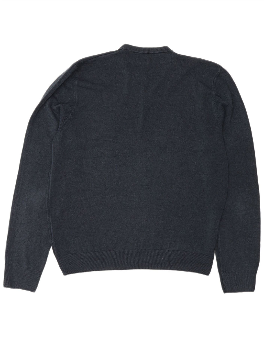 Marks & Spencer Pull col V Homme Bleu Marine Moyen Acrylique