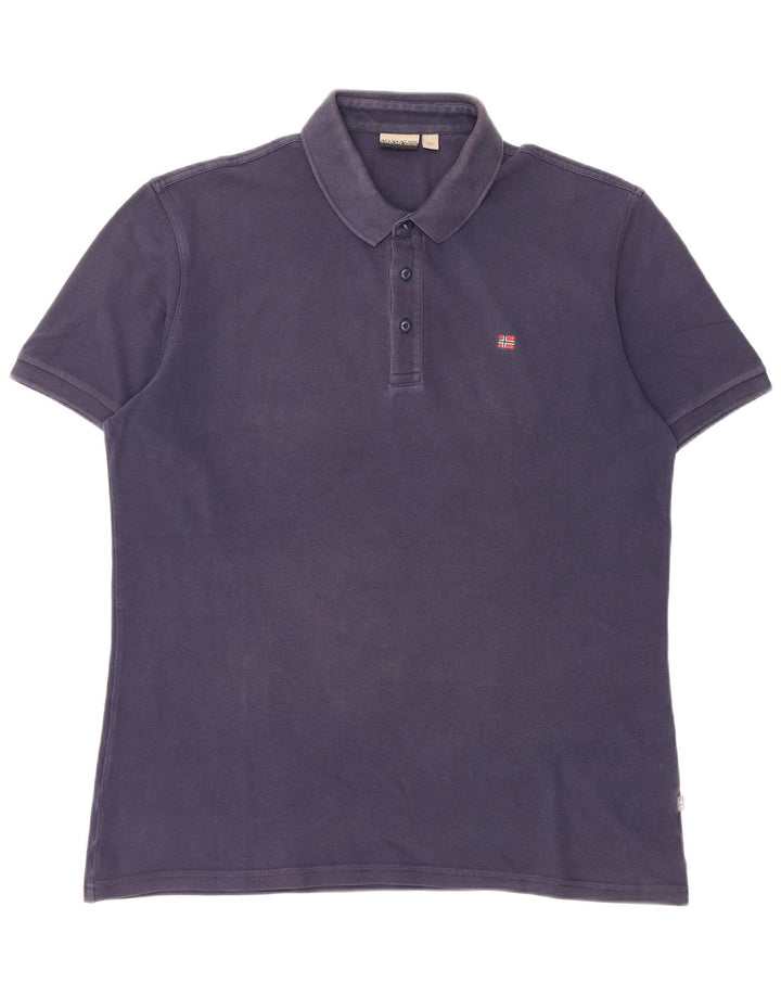 Napapijri Polo Homme XL Bleu Marine