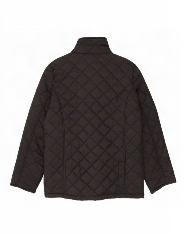 Veste matelassée homme vintage UK 42 XL Nylon Noir