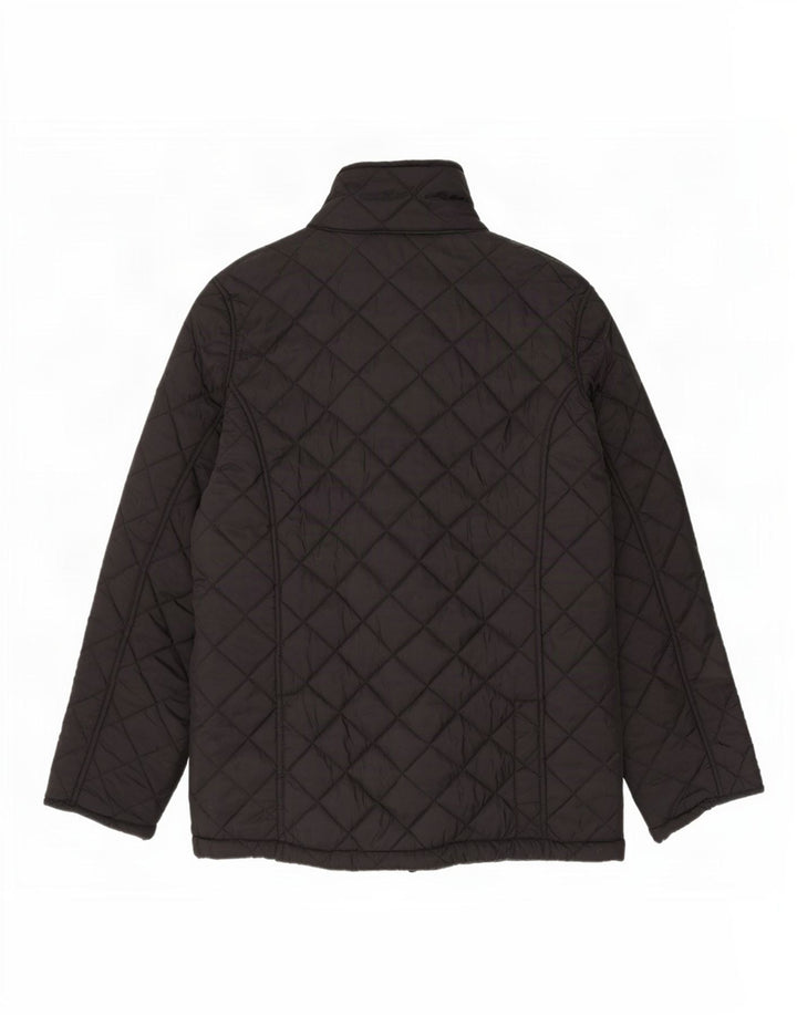 Veste matelassée homme vintage UK 42 XL Nylon Noir