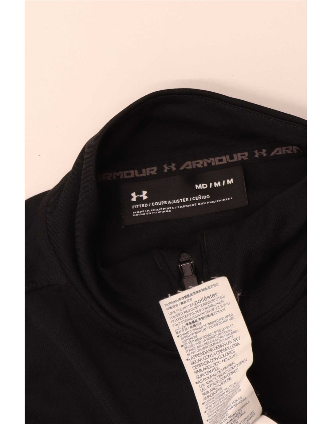 Under Armour Veste de Survêtement Homme Noir Moyen Polyester