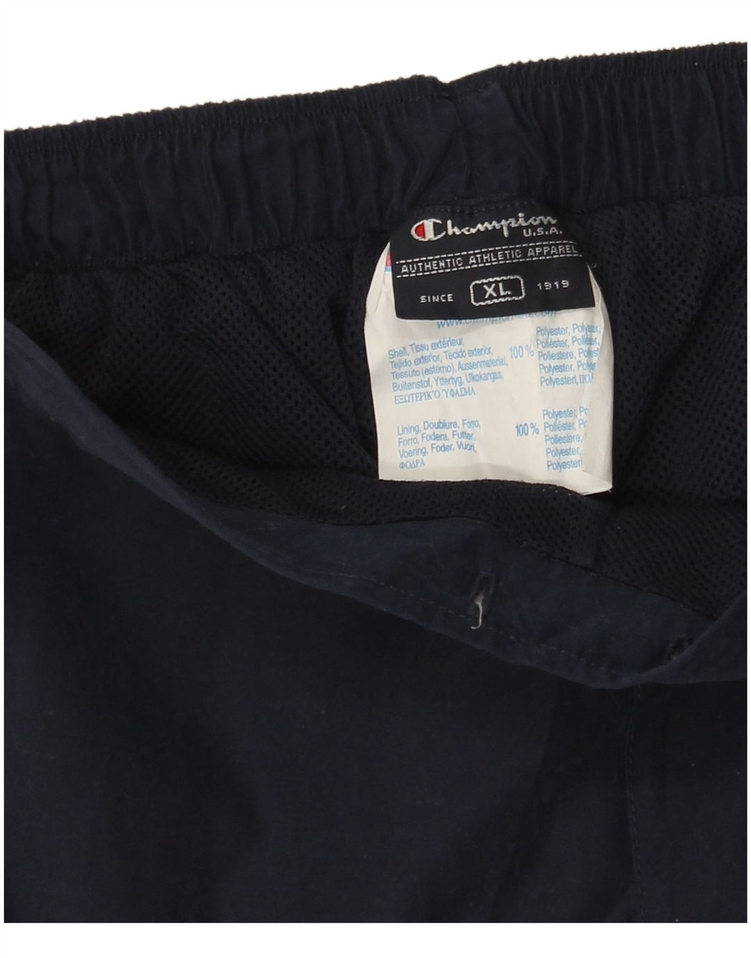 Champion Pantalon De Survêtement Femme UK 18 XL Bleu Marine Polyester