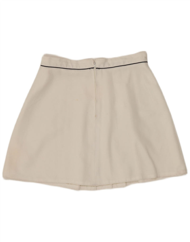 Golden Team Jupe de tennis pour femme UK 12 Medium Blanc Polyester