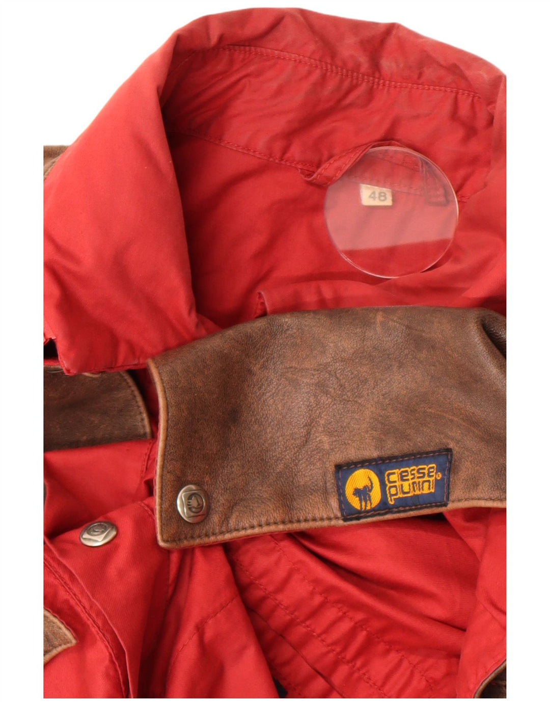 Ciesse Piumini Veste Bomber Homme IT 48 Petit Rouge Coton