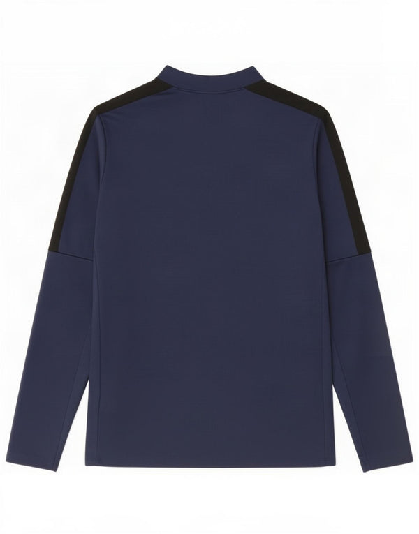 Nike Haut de survêtement Dri Fit pour garçon 6-7 ans Bleu marine Taille L