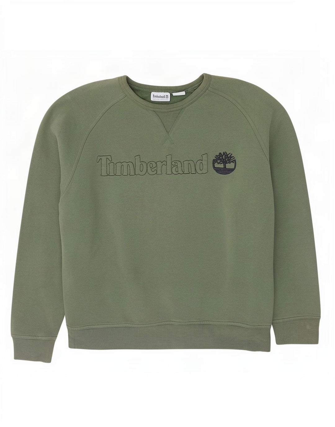 Timberland Sweat-shirt graphique pour homme en coton vert grand