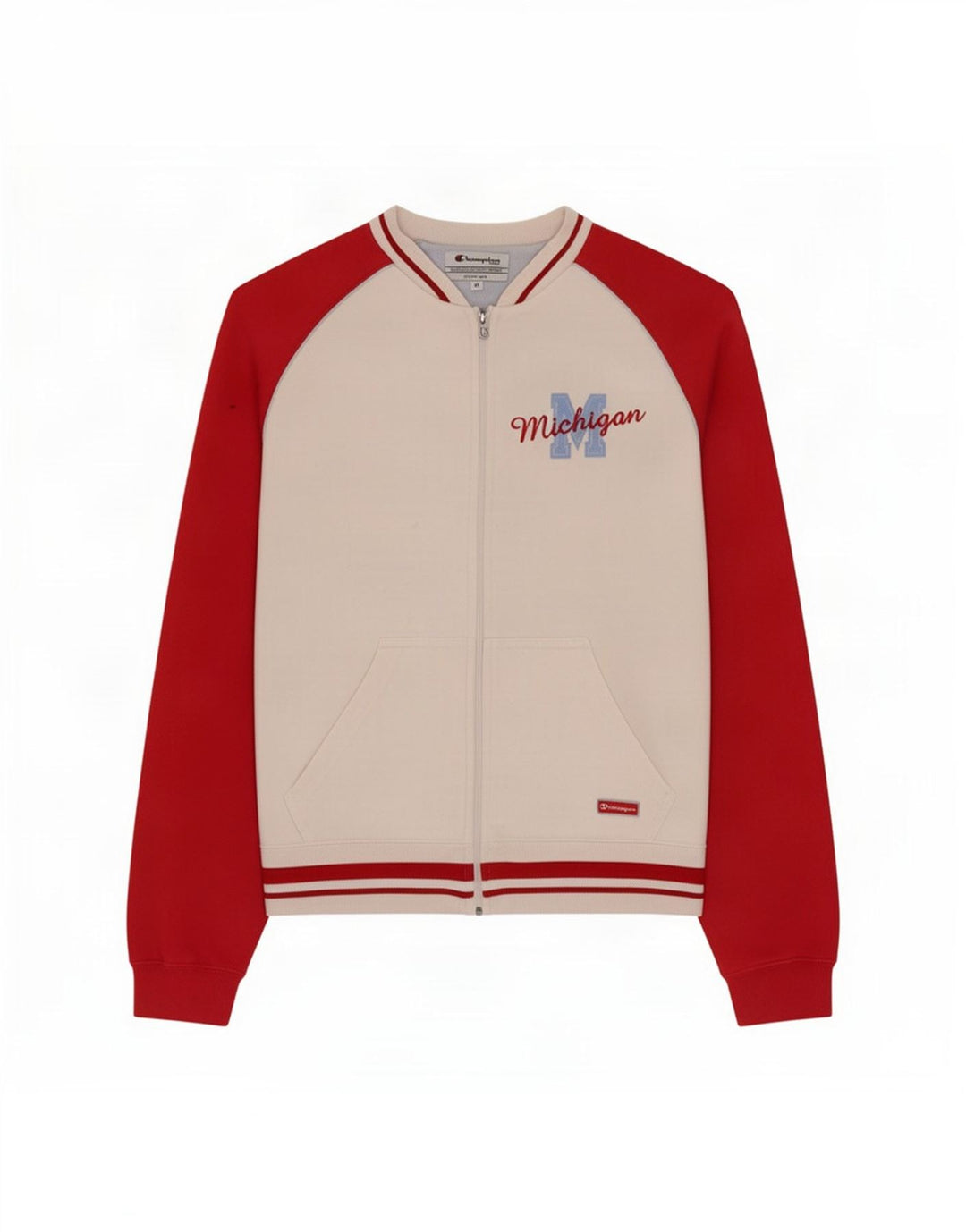 Champion Veste de survêtement Michigan pour femme UK 12 Medium Blanc