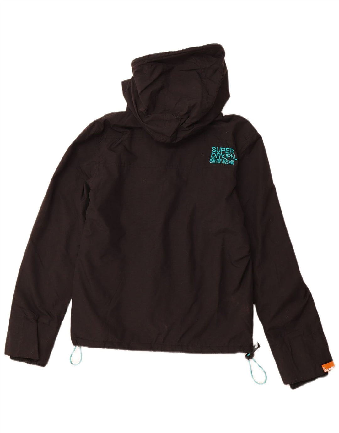 SUPERDRY Veste coupe-vent The Windcheater pour femme UK 14 Medium Noir