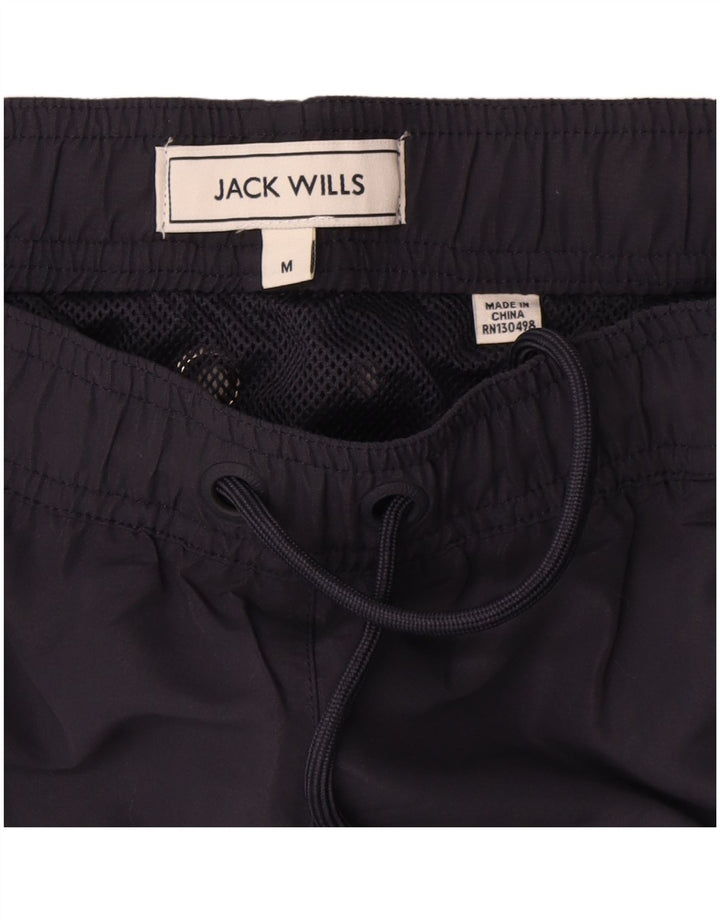 Jack Wills Short de bain régulier pour homme en polyester bleu marine moyen
