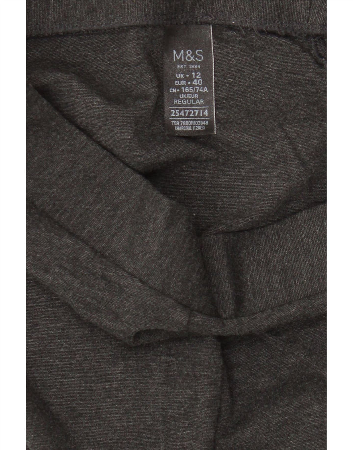 Marks & Spencer Legging court pour femme UK 42 Gris moyen Viscose